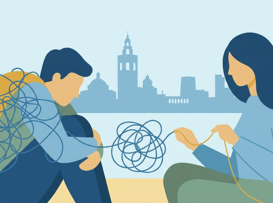 Imagen que ilustra el artículo: Apego ansioso en adultos: señales y tratamiento desde la psicoterapia relacional